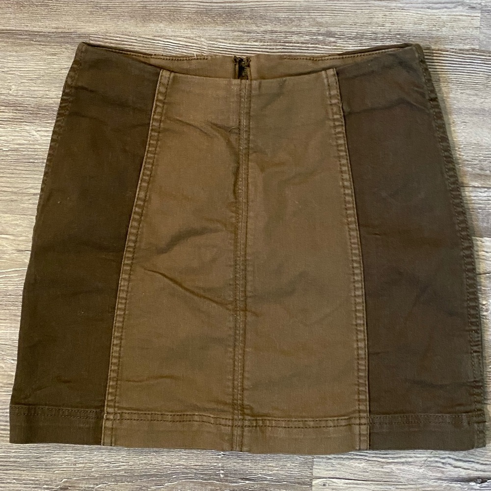 Free People • Two tone mini skirt